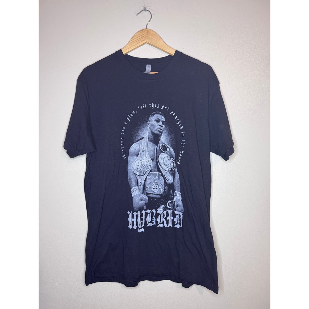 Mike Tyson "Til They Get Punched‎ In The Mouth" Graphic Tee Large